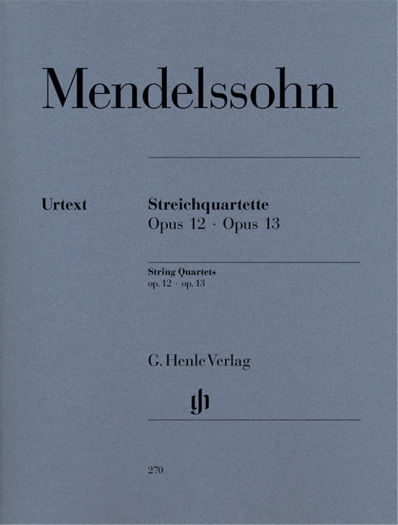 Streichquartette Opus 12 und 13